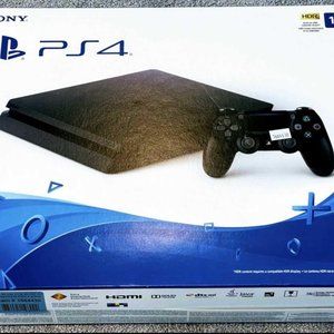 PS4 Slim 1TB PlayStation 4 Game Console Jet Black CUH-2215B